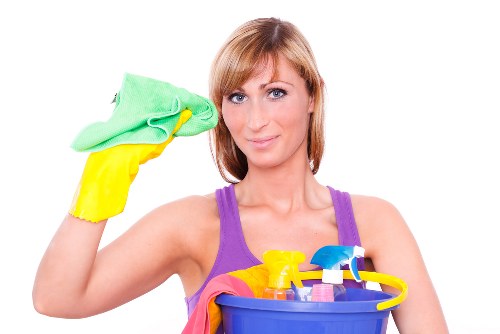 Professional steam carpet cleaning in a modern living room