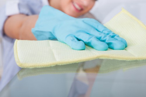 Professional carpet cleaning in a bright living room